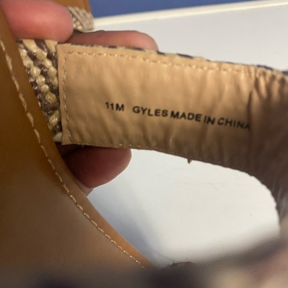 Arizona Jeans Co. Womens Gyles Woven Slip On Flat Sandals Size 11 - Picture 3 of 4